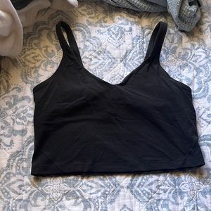 Black align lululemon top